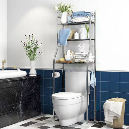 DecorBites™ 3-Tier Over Toilet Metal Storage Shelf