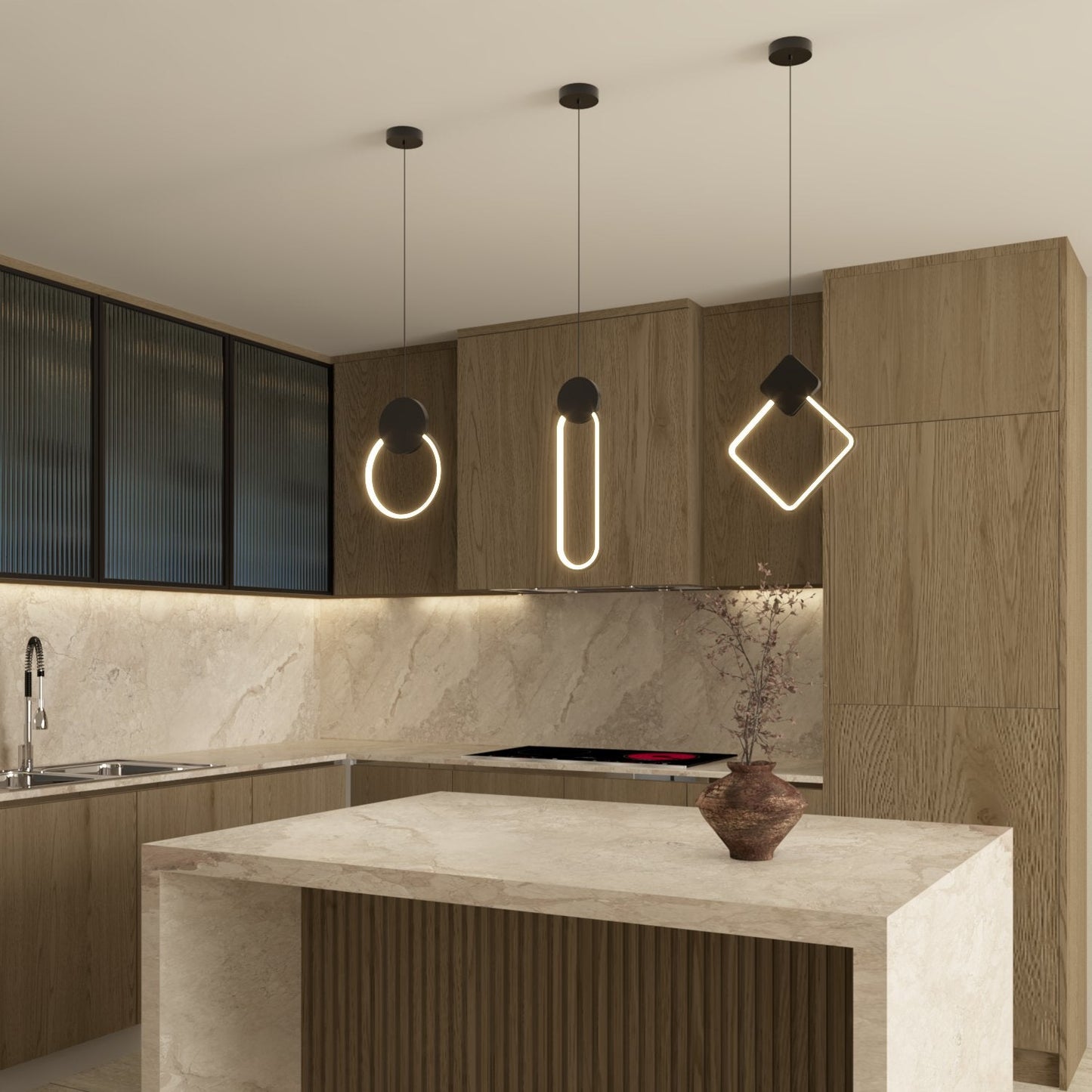 Élégante LED Pendant