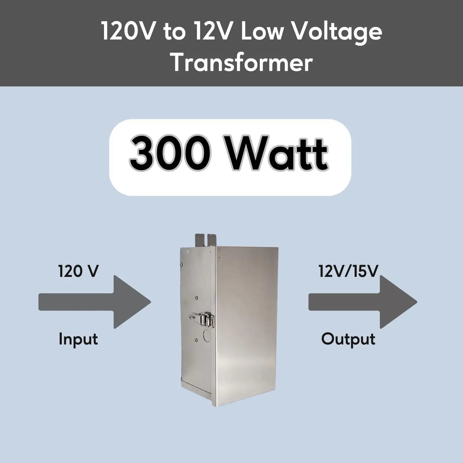 300W Multi-Tap Low Voltage Transformers | 12V - 15V