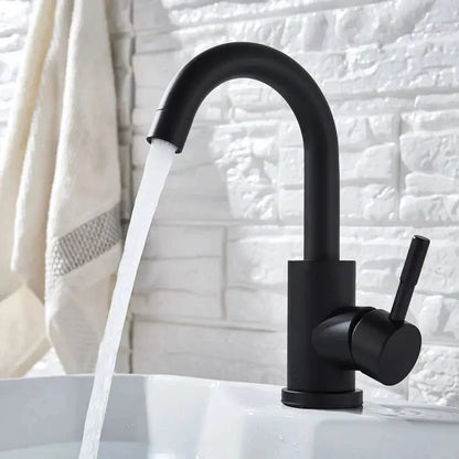 DecorBites™ 304 Stainless Steel Rotating Bathroom Sink Faucet