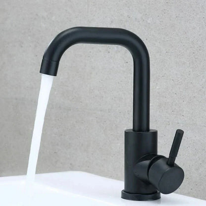 DecorBites™ 304 Stainless Steel Rotating Bathroom Sink Faucet