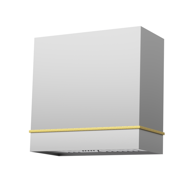 Akicon 30" Stainless Steel Wall Mount Range Hood with 600 CFM Vent Hood - AK-HS30HA-BS