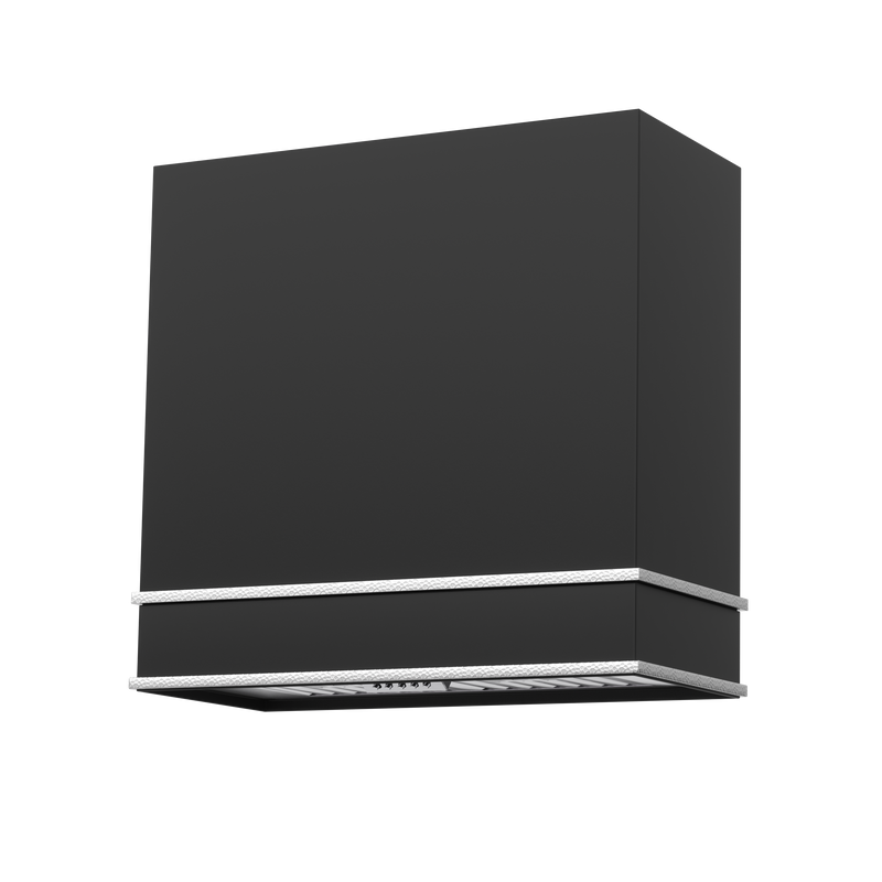 Akicon 30" Stainless Steel Wall Mount Range Hood with 600 CFM Vent Hood - AK-HS30HB-JB