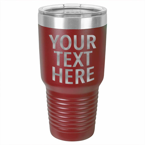 Stainless Steel Personalized Tumbler | 30 oz | Customizable | RCK Creations & More