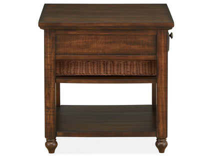 Cottage Lane - Wood Rectangular End Table - Coffee