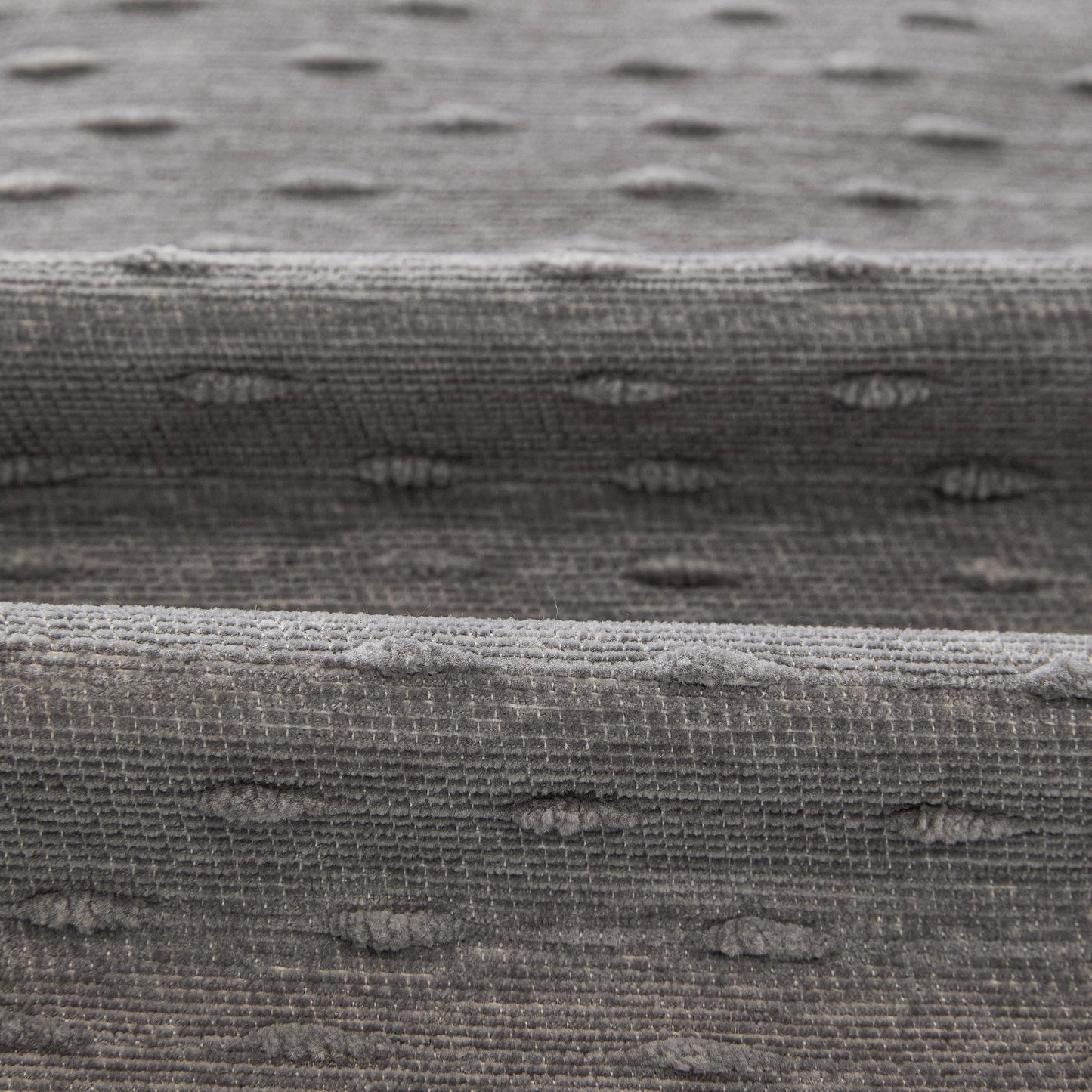 Textured Throw Blanket with 3D Dobby Weave, Minimalist Furniture Protector for Couch