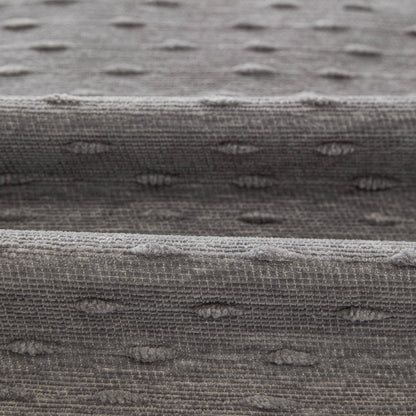 Textured Throw Blanket with 3D Dobby Weave, Minimalist Furniture Protector for Couch