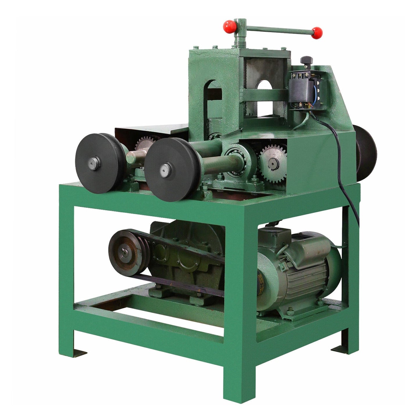 32-Inch Heavy-Duty Electric Industrial Square Pipe Tube Bender Machine W/ Die Set (SAK21576)