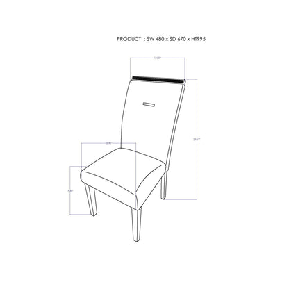 Ariya - Stylish Design Dining Chair