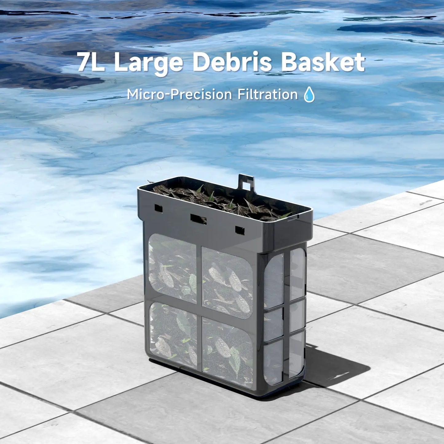 F1 Pool Skimmer Solar Powered Robotic Cleaner