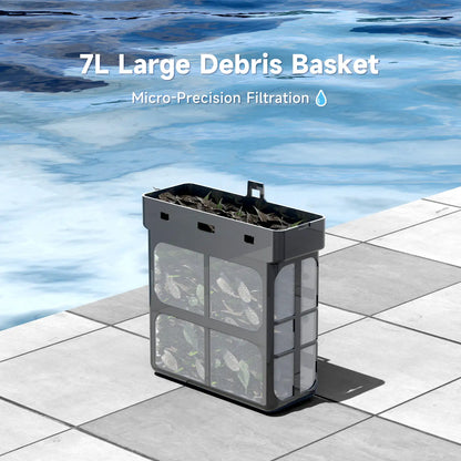F1 Pool Skimmer Solar Powered Robotic Cleaner