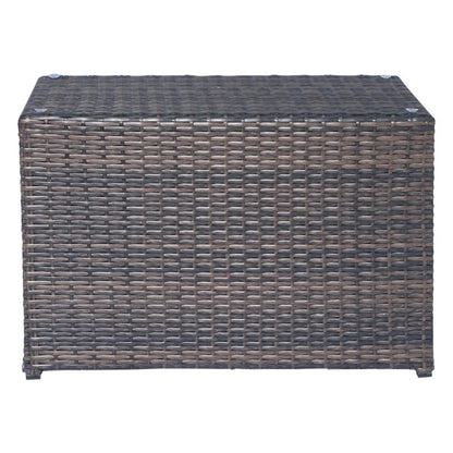 Modern Wicker Outdoor Seating Set With Cushions