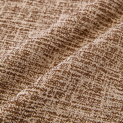 Natural Textured Linen Couch Cover, Breathable & Hypoallergenic Furniture Protector