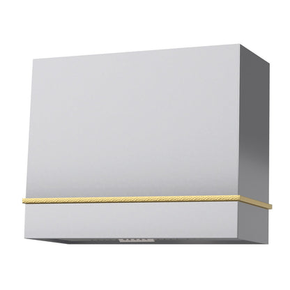 Akicon 36" Stainless Steel Range Hood with 600 CFM Insert & 6-Burner Gas Range Combo – Powerful Ventilation, Convection Oven, Multiple Finishes