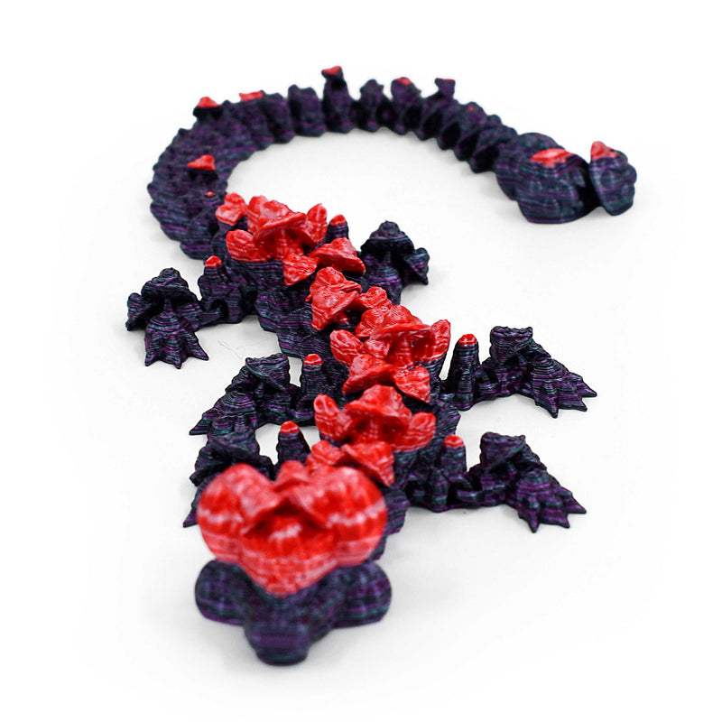 3D Printed Mini Dragon fidget | Black Sheep Products LLC