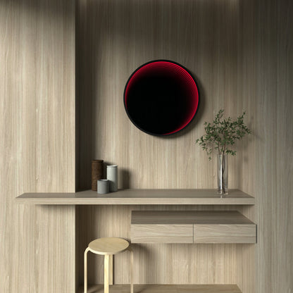 3D Circle Mirror Light