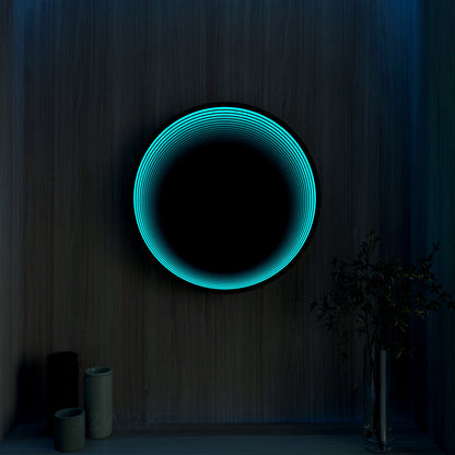3D Circle Mirror Light