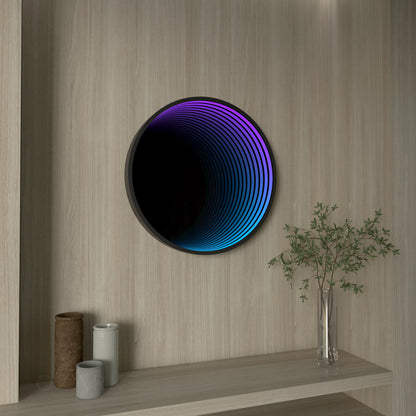 3D Circle Mirror Light