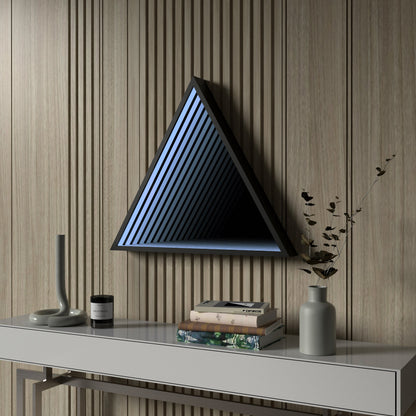 3D Triangle Mirror Light