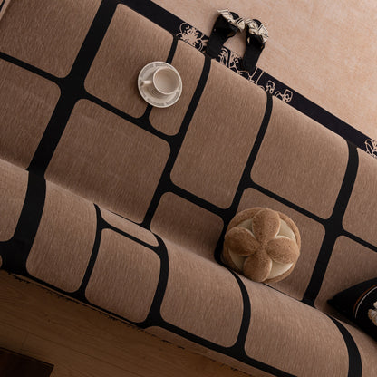 Modern Geometric Sofa Cover Decorative Couch Throw Blanket Furniture Protector