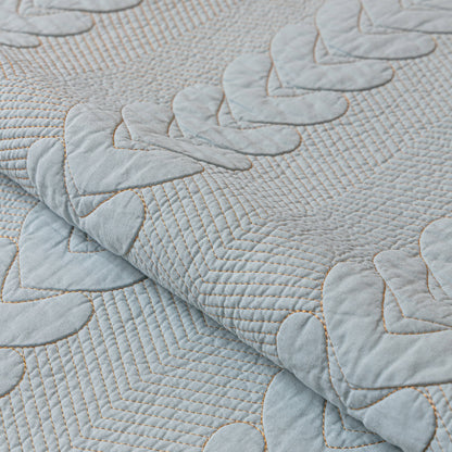 3D Quilted Thick Cotton Sofa Cover Non-Slip Couch Throw for Fabric & Leather Sofas