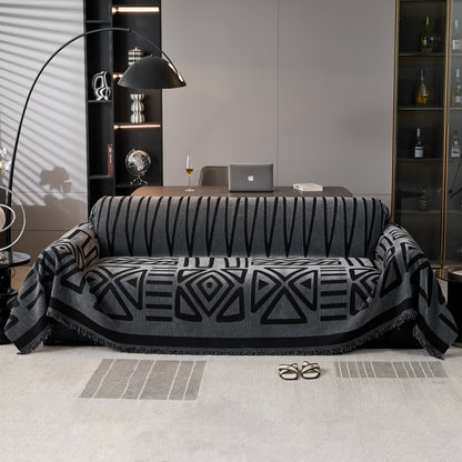 Boho Chenille Sofa Throw Covers Sectional Sofa Couch Cover Sofa Protector Covers