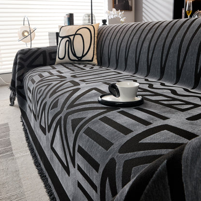 Boho Chenille Sofa Throw Covers Sectional Sofa Couch Cover Sofa Protector Covers