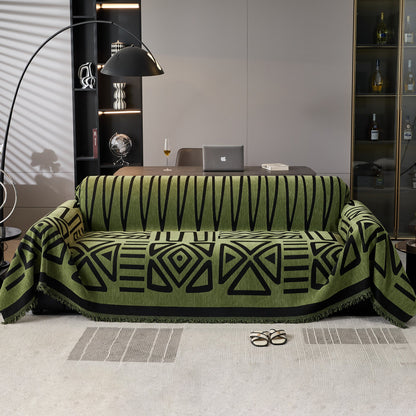 Boho Chenille Sofa Throw Covers Sectional Sofa Couch Cover Sofa Protector Covers