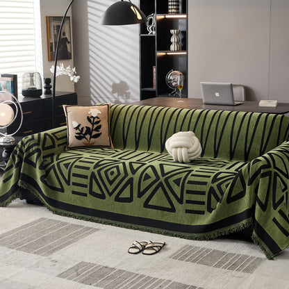 Boho Chenille Sofa Throw Covers Sectional Sofa Couch Cover Sofa Protector Covers