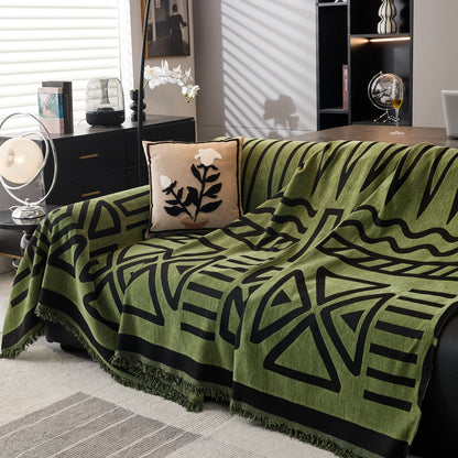 Boho Chenille Sofa Throw Covers Sectional Sofa Couch Cover Sofa Protector Covers