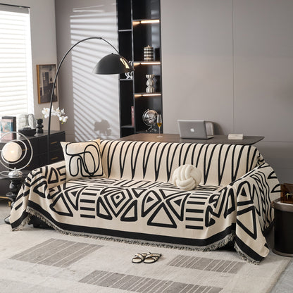 Boho Chenille Sofa Throw Covers Sectional Sofa Couch Cover Sofa Protector Covers