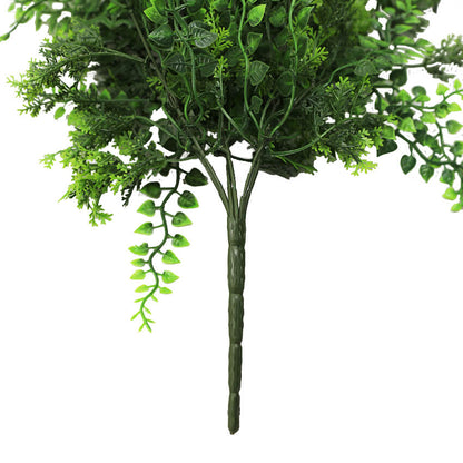 Dense Tropical Fern Artificial Hanging Plant 30in – UV Resistant