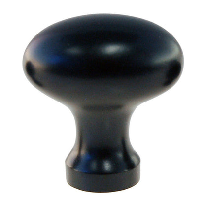 Oval Solid Brass Knob