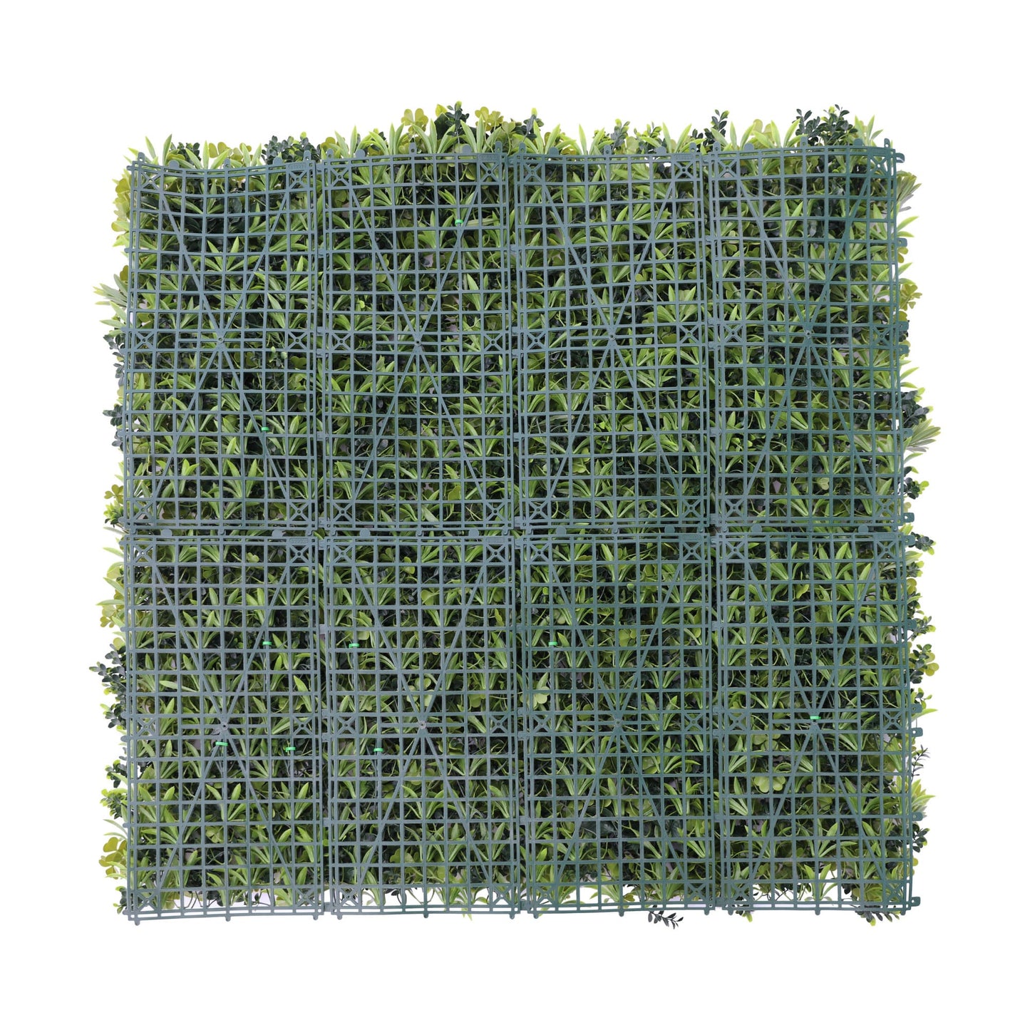 Wild Tropics Artificial Vertical Garden Green Wall Panel 40×40in 11 SQ FT – UV Resistant – Commercial Grade