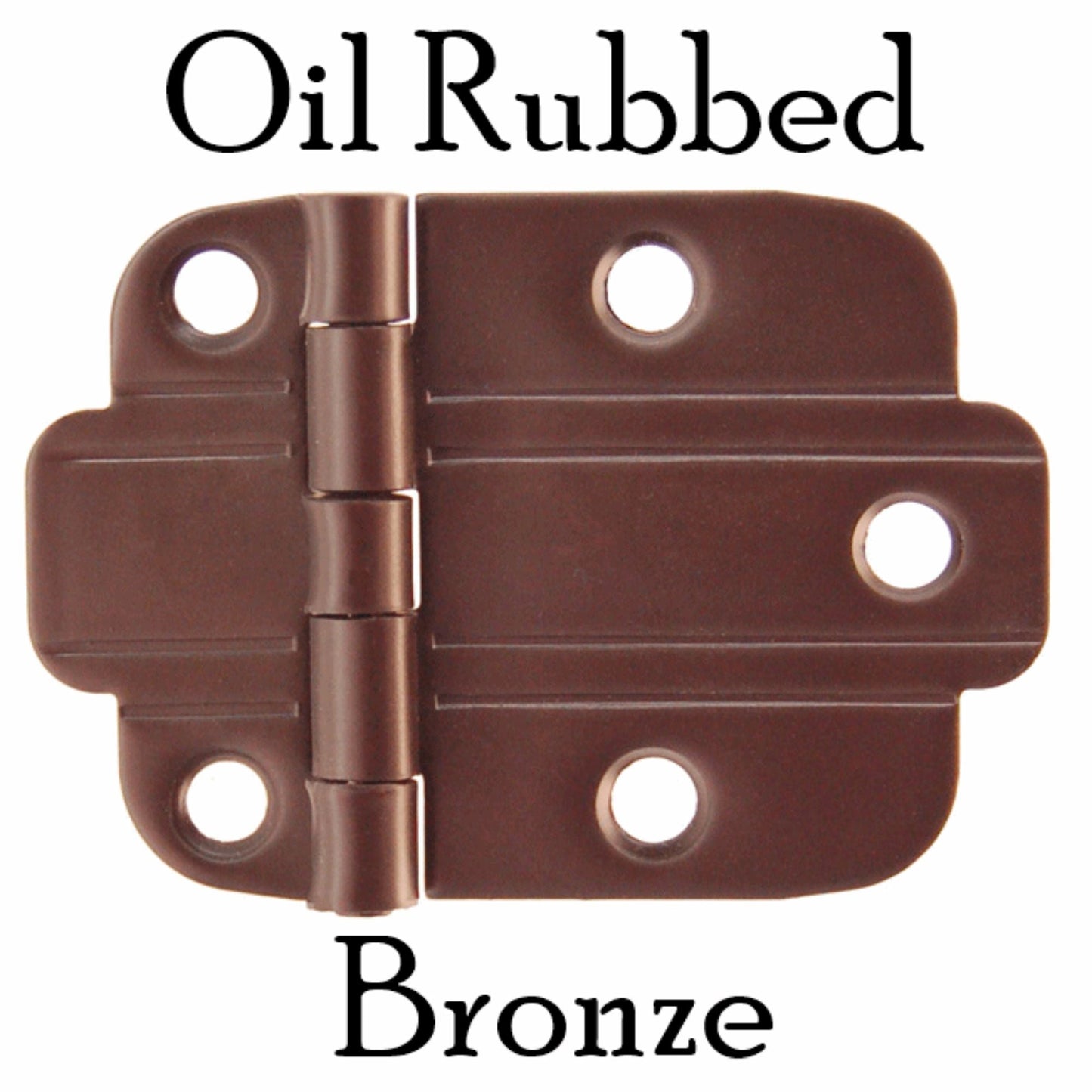 Art Deco Style Hinge, Flush Mount