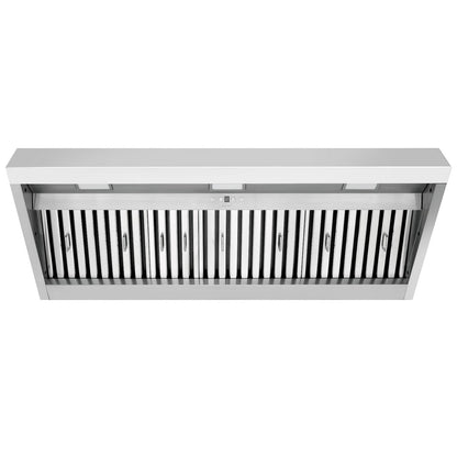 48" Range Hood Insert, Ultra Quiet Stainless Steel 8" Ducted with 1200 CFM Powerful Suction-NX-19IL-48