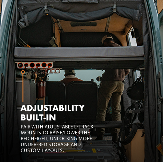 SPRINTER VAN PLATFORM BED SYSTEM