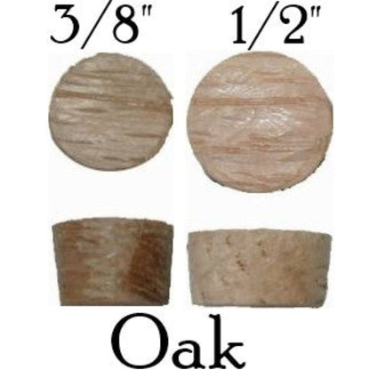 Wood Plugs, Side Grain