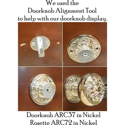 Precision Doorknob Alignment Tool for Perfect and Accurate Door Trim Installation