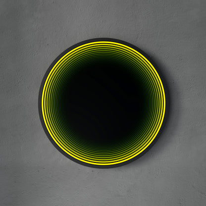 3D Circle Mirror Light