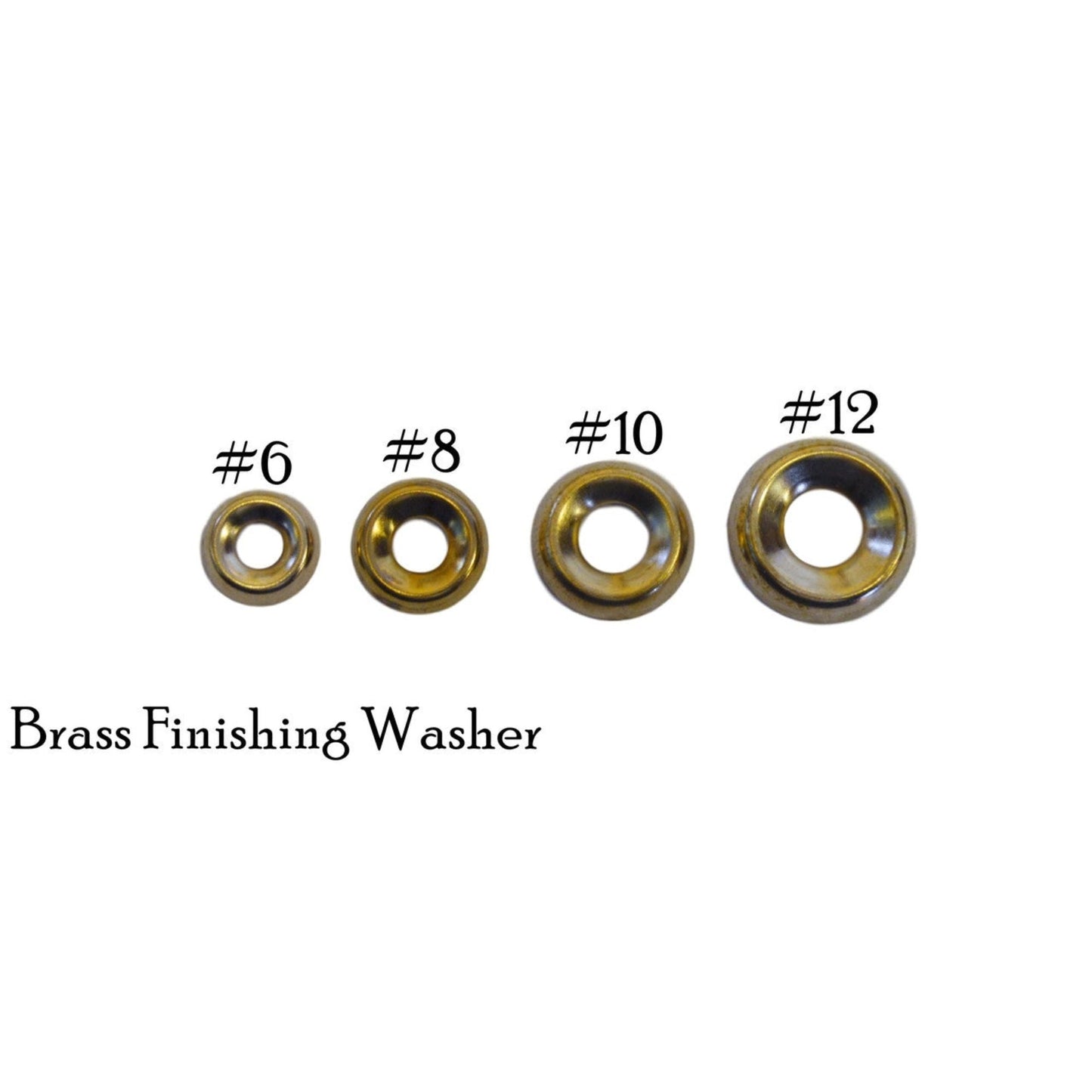 Finish Washer *Size & Metal Options-Per Dozen