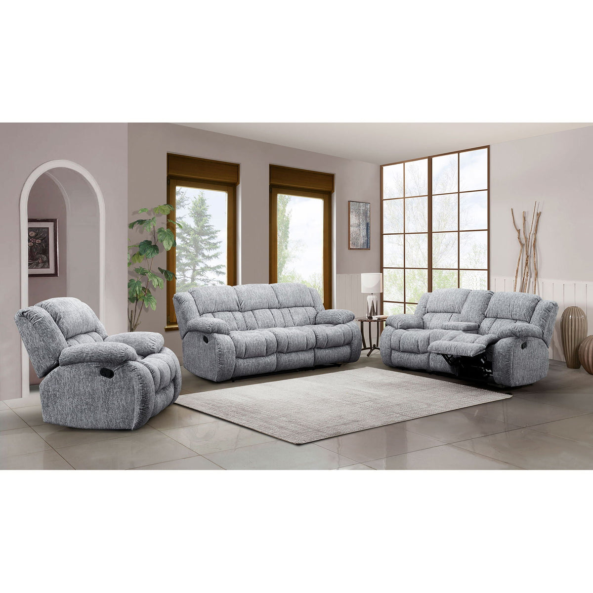 Stonic - Reclining Sofa Modern Design