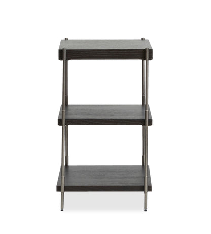 Spencer - Rectangular Accent Table - Dark Briarsmoke