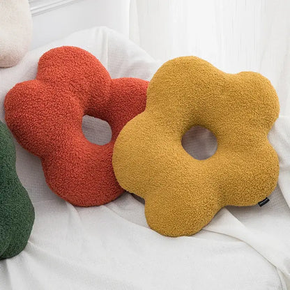 3d flower decor nordic cushion set of 4 living room pillows