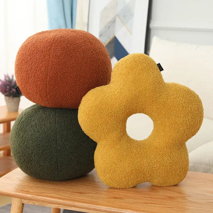 3d flower decor nordic cushion set of 4 living room pillows