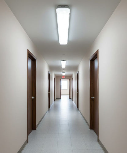 50"W Linear Vapor Tight 1-Light Integrated LED Light LightStrip Light Fixture by RP Lighting