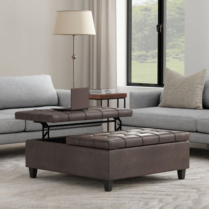 Harrison - Large Coffee Table Storage Ottoman