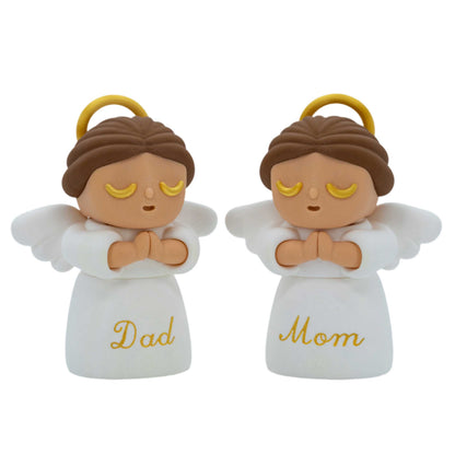 3D Printed Angel | 6" x 4" x 2.5" | 3 oz | Mom & Dad Design | Black Sheep Producs LLC