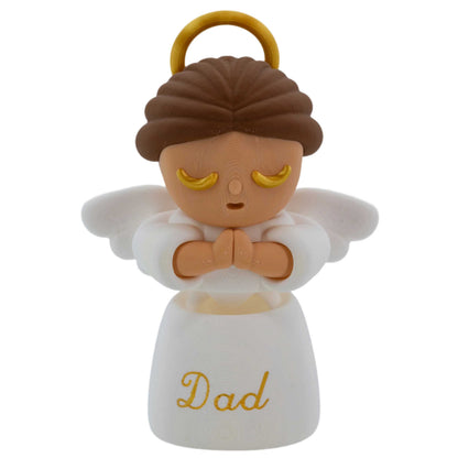 3D Printed Angel | 6" x 4" x 2.5" | 3 oz | Mom & Dad Design | Black Sheep Producs LLC