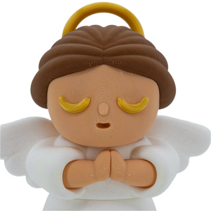3D Printed Angel | 6" x 4" x 2.5" | 3 oz | Mom & Dad Design | Black Sheep Producs LLC